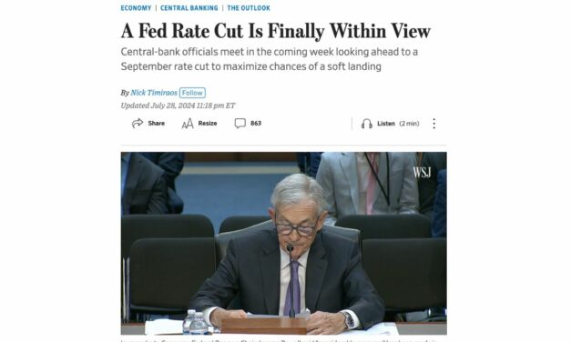 Tassi di interesse: la FED annuncia un imminente taglio